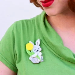 Erstwilder Junior & His Tulip Brooch* Brooches