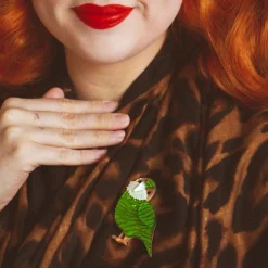 Erstwilder Kakapo On Show Brooch* Brooches