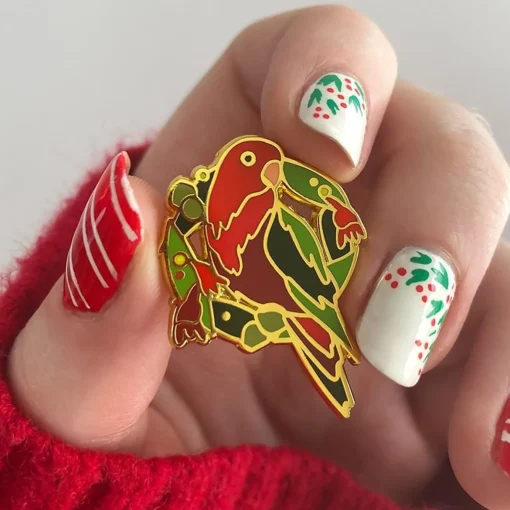 Erstwilder King Of Christmas Enamel Pin* Enamel Pins