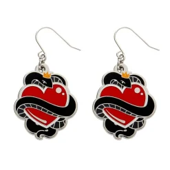 Erstwilder King Of Cobras Enamel Drop Earrings* Enamel Earrings