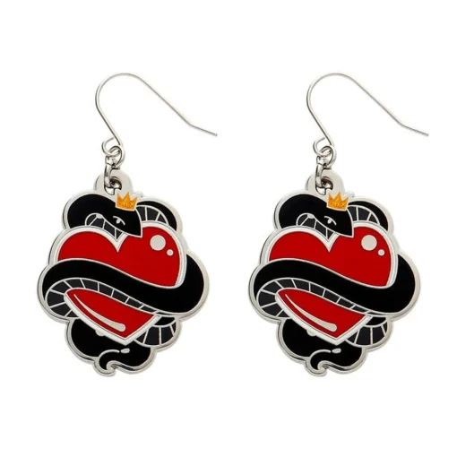 Erstwilder King Of Cobras Enamel Drop Earrings* Enamel Earrings
