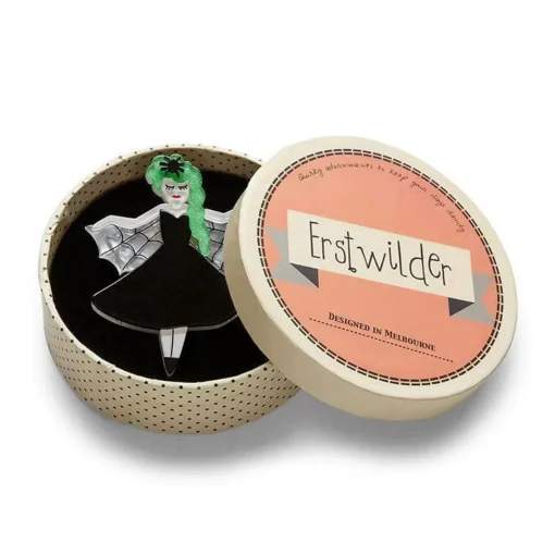 Erstwilder Kiss Of The Spider-Woman Brooch* Brooches
