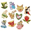 Erstwilder Kitchy Witch Alice'S Wonderland Complete Pin Pack - 11 Piece* Enamel Pins