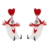 Erstwilder Knave Of Heart Earrings* Earrings