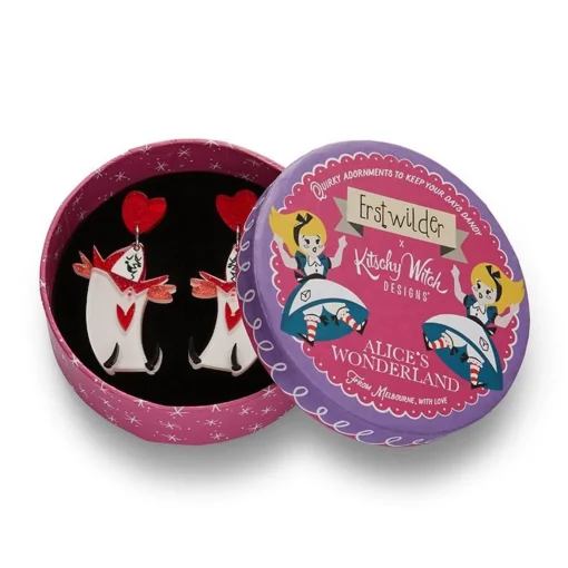 Erstwilder Knave Of Heart Earrings* Earrings