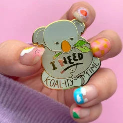 Erstwilder Koal-Ity Time Enamel Pin* Enamel Pins