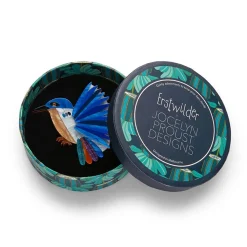 Erstwilder Kyrie Kingfisher Brooch* Brooches