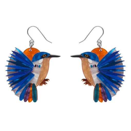 Erstwilder Kyrie Kingfisher Drop Earrings* Earrings