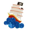 Erstwilder La Concorde Pirate Ship Brooch* Brooches