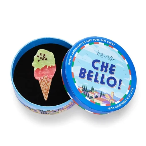 Erstwilder La Dolce Vita Gelato Brooch* Brooches