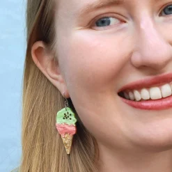Erstwilder La Dolce Vita Gelato Drop Earrings* Earrings