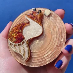 Erstwilder La Formidable Fauve Mirror Compact* Mirror Compacts