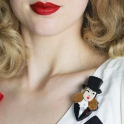 Erstwilder Lady Astaire Brooch* Brooches