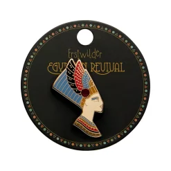 Erstwilder Lady Of Grace Nefertiti Enamel Pin* Enamel Pins
