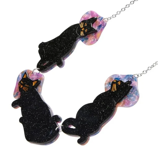 Erstwilder Le Chat Miaule Necklace* Necklaces