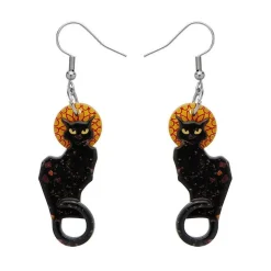 Erstwilder Le Chat Noir Earrings* Earrings