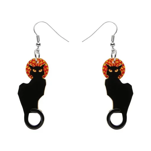Erstwilder Le Chat Noir Earrings* Earrings