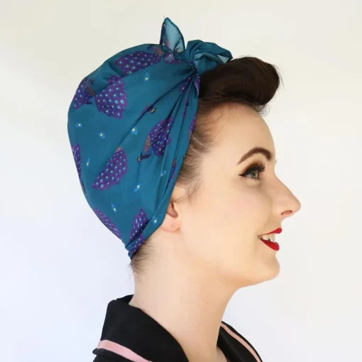 Erstwilder Le Peacock Royal Head Scarf* Scarves