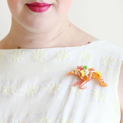 Erstwilder Leafy And The Sea Dragon Brooch* Brooches