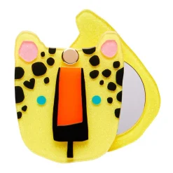 Erstwilder Leo The Leopard Mirror Compact* Mirror Compacts