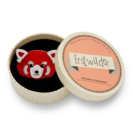 Erstwilder Lesser Rusty Red Panda Brooch* Brooches