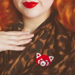 Erstwilder Lesser Rusty Red Panda Brooch* Brooches