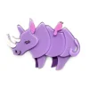 Erstwilder Life By The Horns Rhino Brooch* Brooches