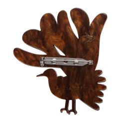 Erstwilder Lilly Lyre Bird Brooch* Brooches
