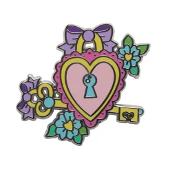 Erstwilder Lock And Key Enamel Pin* Enamel Pins
