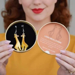 Erstwilder Long-Neck Lovers Earrings* Earrings