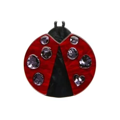 Erstwilder Lou Lou Ladybug Mini Brooch* Brooches