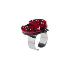 Erstwilder Lou-Lou Ladybug Statement Ring* Rings