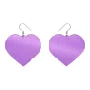 Erstwilder Love Heart Mirror Drop Earrings - Purple* Essential Earrings