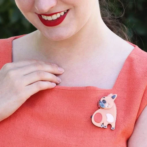 Erstwilder Luce The French Bulldog Brooch* Brooches
