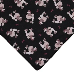 Erstwilder Madame Caniche Head Scarf - Black* Scarves