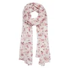 Erstwilder Madame Caniche Large Neck Scarf - White* Scarves