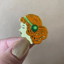 Erstwilder Mademoiselle Bernhardt Enamel Pin* Enamel Pins