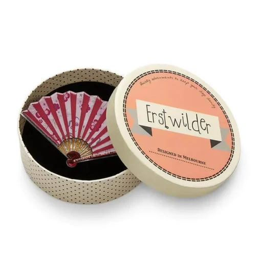 Erstwilder Majestic Mai Ogi Brooch* Brooches