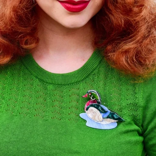 Erstwilder Mallard Ballard Brooch* Brooches