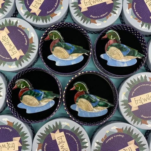 Erstwilder Mallard Ballard Brooch* Brooches