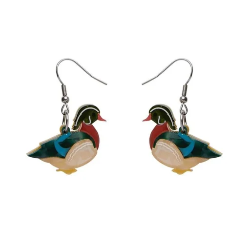 Erstwilder Mallard Ballard Drop Earrings* Earrings