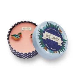 Erstwilder Mallard Ballard Stud Earrings* Earrings