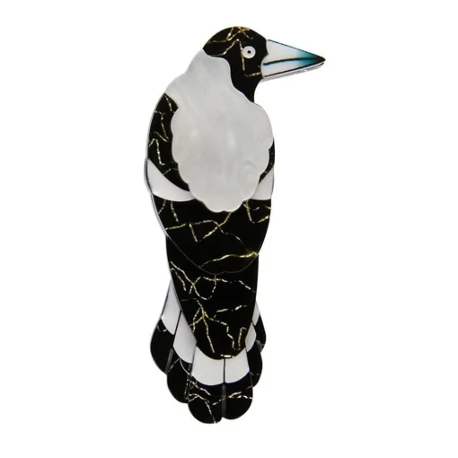 Erstwilder Marjorie Magpie Brooch* Brooches