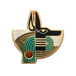 Erstwilder Master Of Secrets Anubis Enamel Pin* Enamel Pins