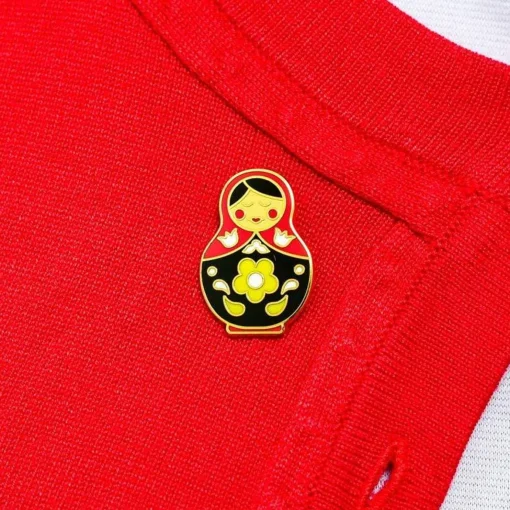 Erstwilder Matryoshka Memories Medium Enamel Pin* Enamel Pins