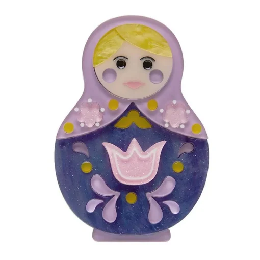 Erstwilder Matryoshka Memories Toy Brooch* Brooches