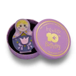 Erstwilder Matryoshka Memories Toy Brooch* Brooches
