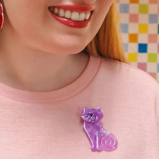 Erstwilder Maude Cat Brooch* Brooches