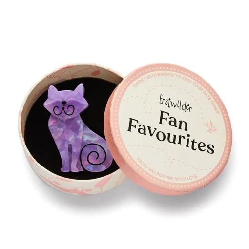 Erstwilder Maude Cat Brooch* Brooches