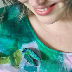Erstwilder Melodic Moments Cicada Brooch* Brooches